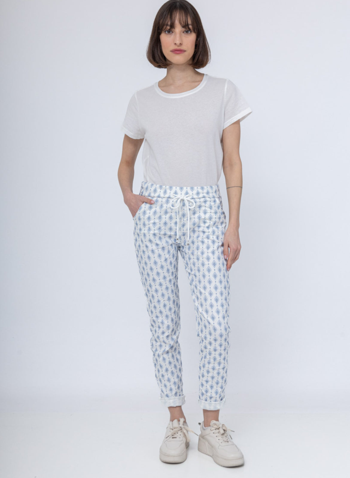 Zadie print jogger