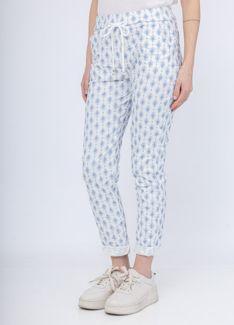 Zadie print jogger