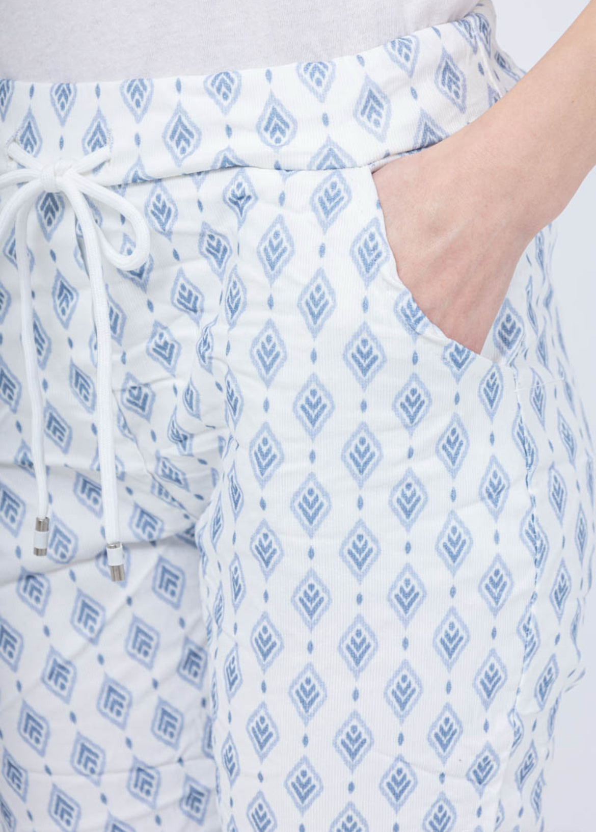 Zadie print jogger