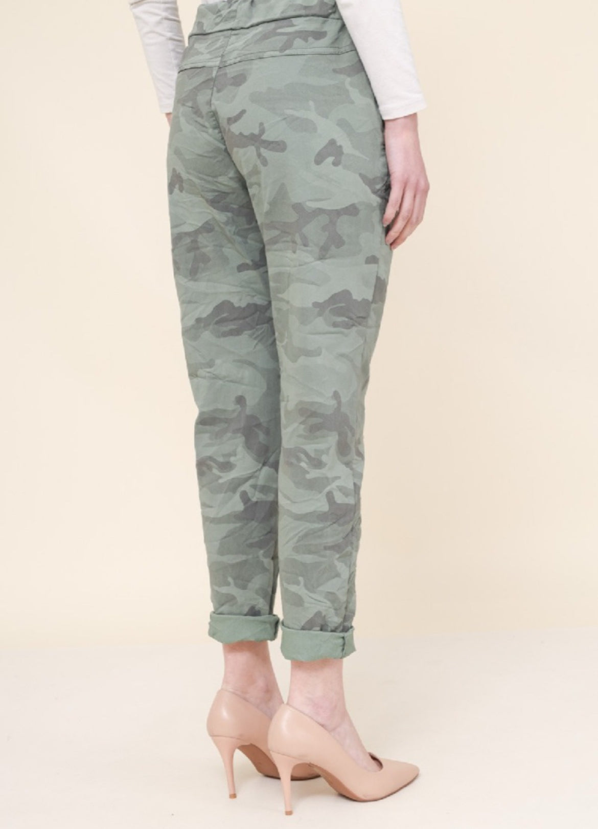 Zadie print joggers