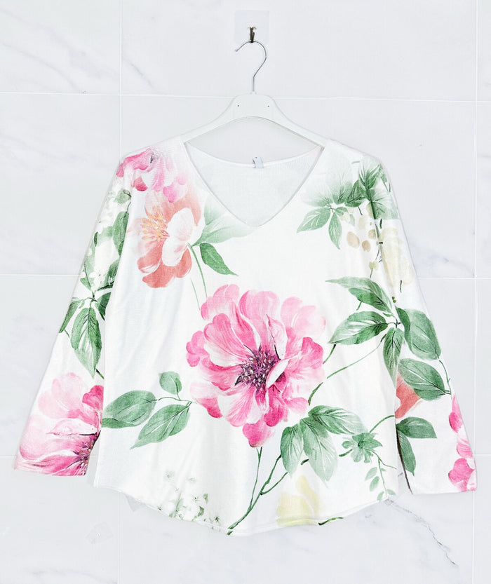 Vivienne print top