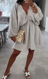 Jenny deep v dress
