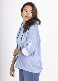 Jamie denim hoodie