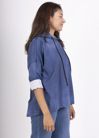 Jamie denim hoodie