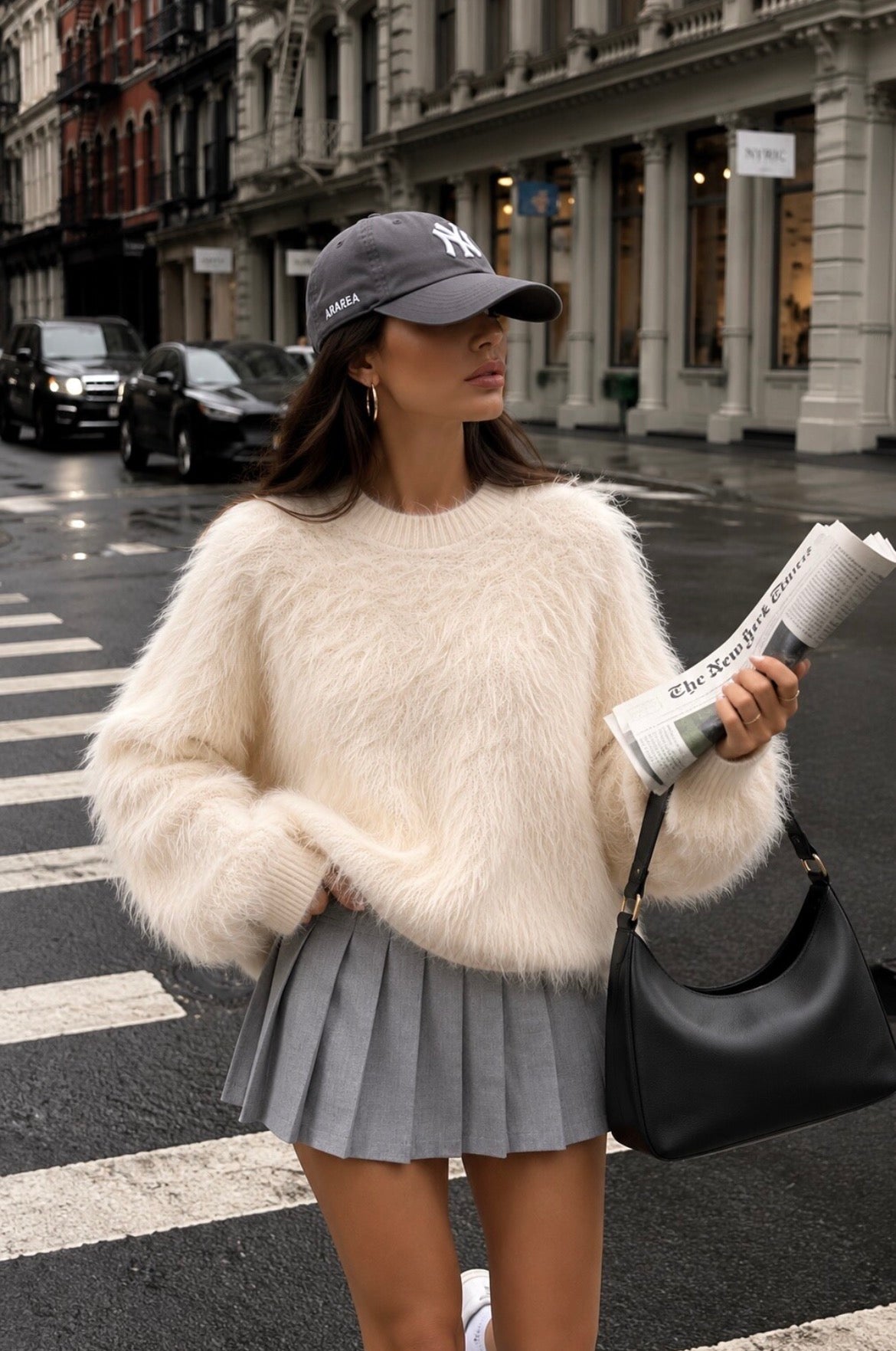 Lavina fluffy sweater