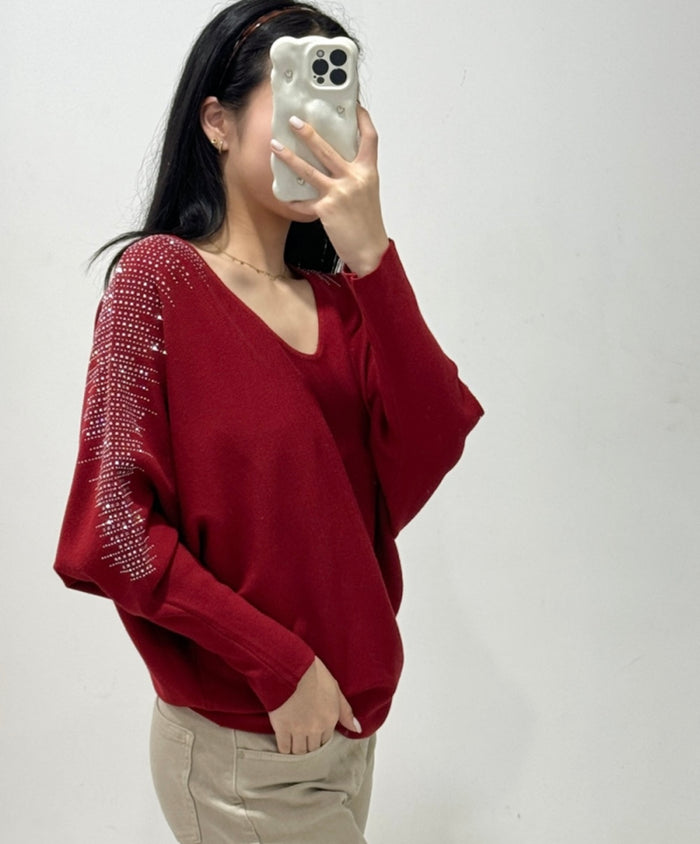 Sheena sparkle knit