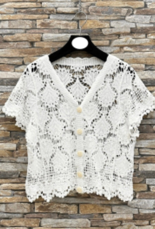 Ava lace top