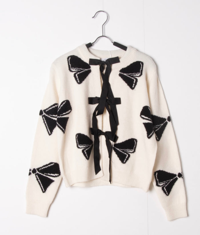 Harriett bow cardigan