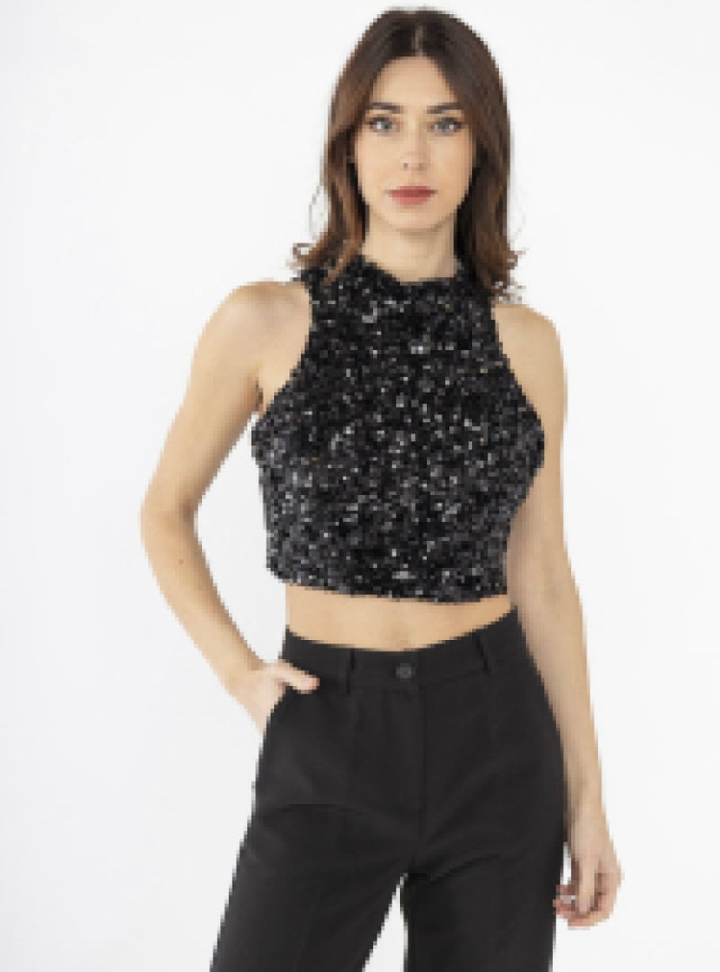 Belle sequin top