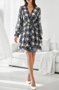 Sasha Print Dress – Effortless Everyday Style