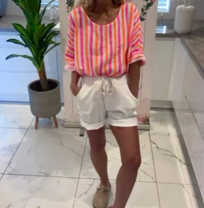 Alexis stripe top