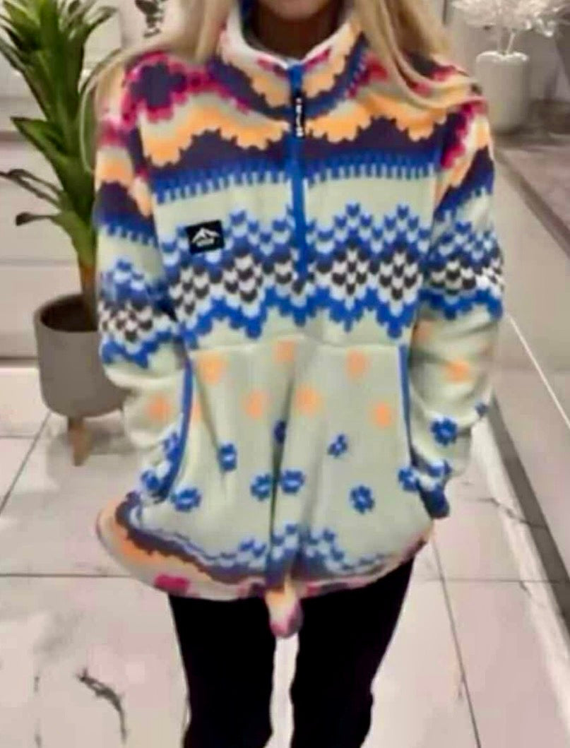 Poppy half zip fleece