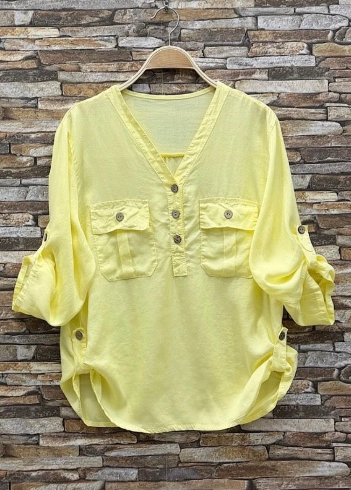 Martha Button Detail Top women’s clothing in Ireland
