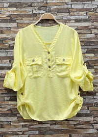 Martha Button Detail Top women’s clothing in Ireland