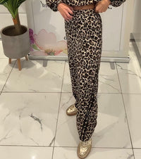Maxine Leopard Print Pant 